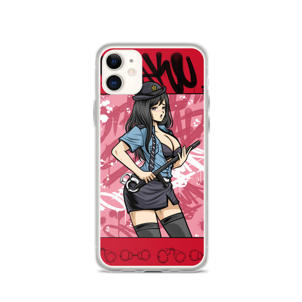 Hot Police Girl iPhone Case