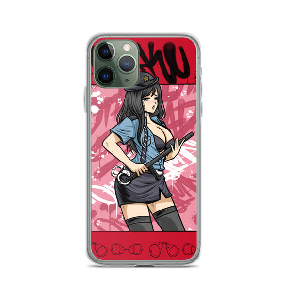 Hot Police Girl iPhone Case