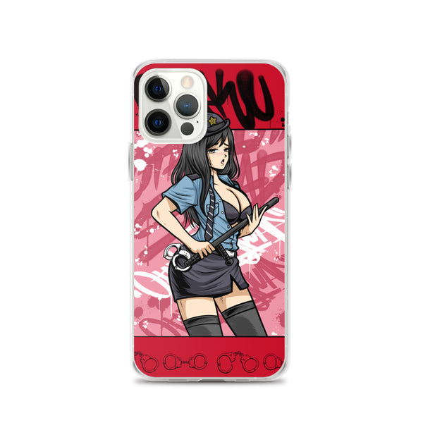 Hot Police Girl iPhone Case