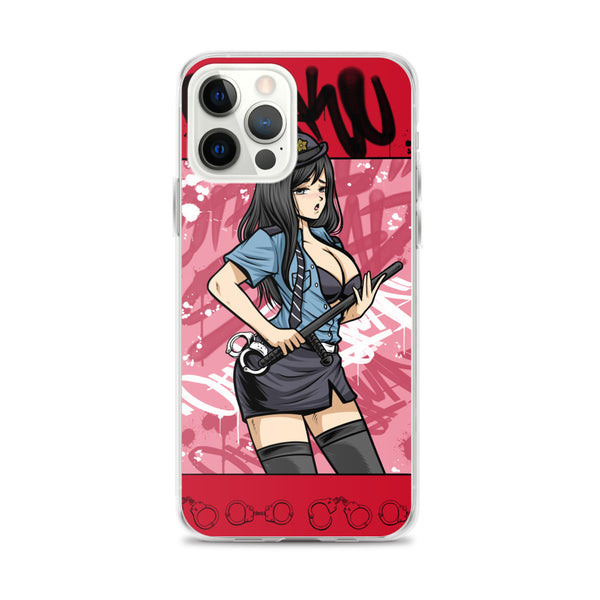 Hot Police Girl iPhone Case