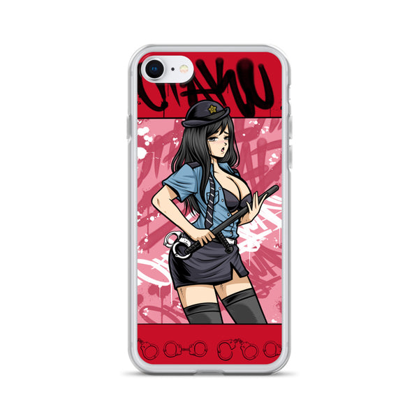 Hot Police Girl iPhone Case