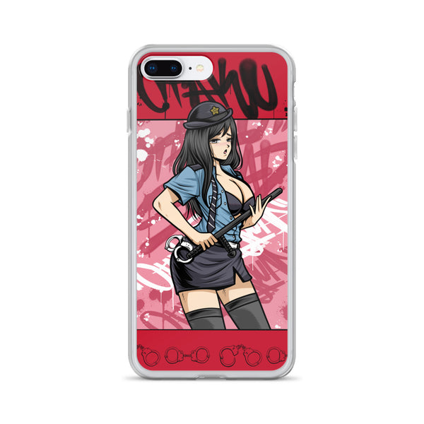 Hot Police Girl iPhone Case