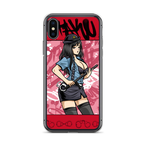 Hot Police Girl iPhone Case