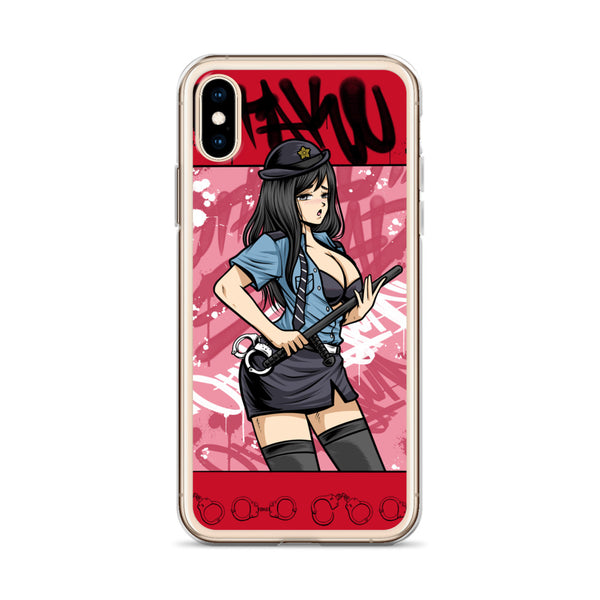 Hot Police Girl iPhone Case