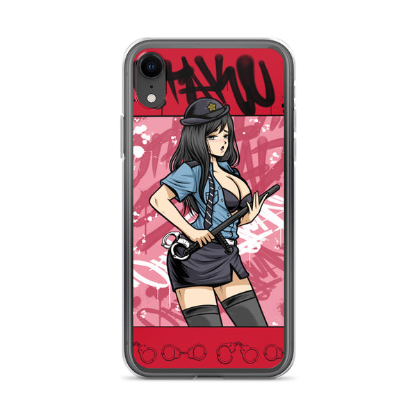 Hot Police Girl iPhone Case