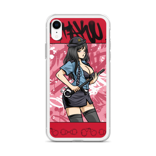 Hot Police Girl iPhone Case