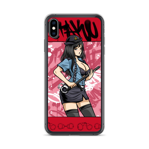 Hot Police Girl iPhone Case