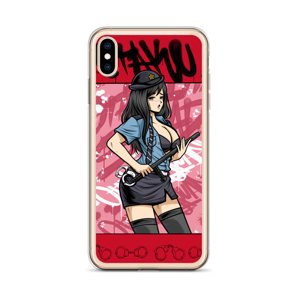 Hot Police Girl iPhone Case