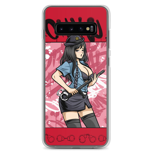 Hot Police Girl Samsung Case