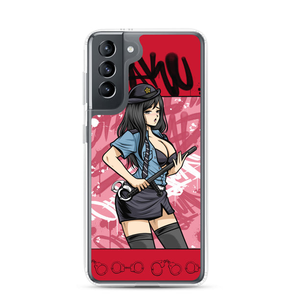 Hot Police Girl Samsung Case