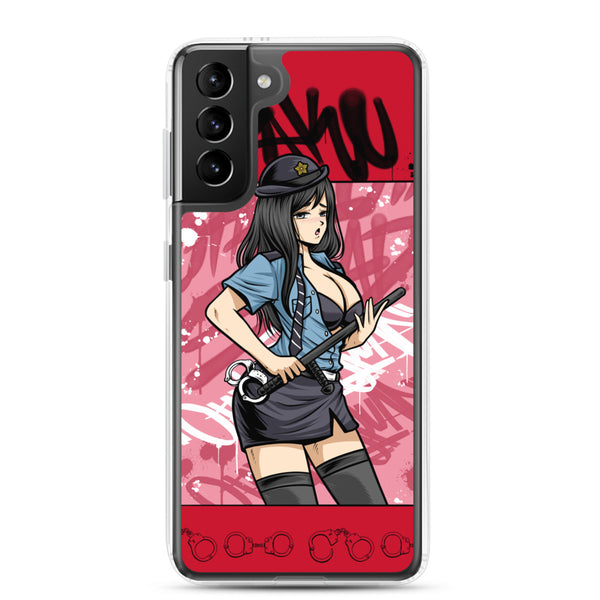 Hot Police Girl Samsung Case